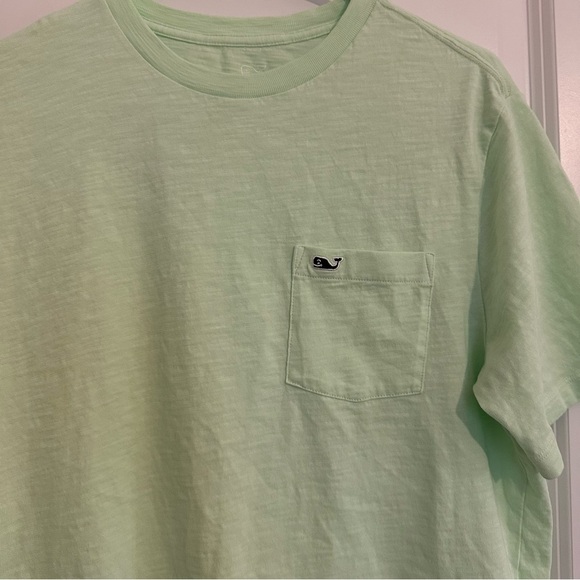 Vineyard Vines Men's Mint Green Short Sleeve Tee size Medium Med M - Picture 2 of 5